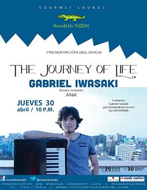 Gabriel Iwasaki - The Journey of Life musica-en-lima-agenda-cultural
