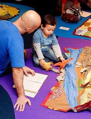 Os tapetes contadores de histórias