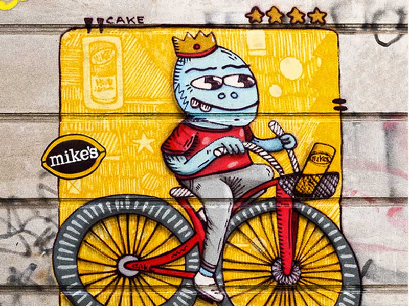 Graffitis y dulces. Transformando los dibujos ofensivos de las calles de  Lima | En Lima Agenda Cultural