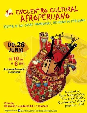 1er encuentro cultural afroperuano