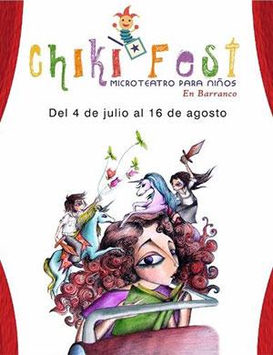 Chikifest Microteatro para niños en lima