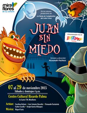 Teatro Infantil en Lima Juan sin miedo