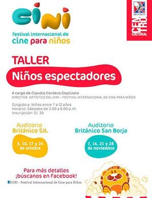 Taller de Niños Espectadores